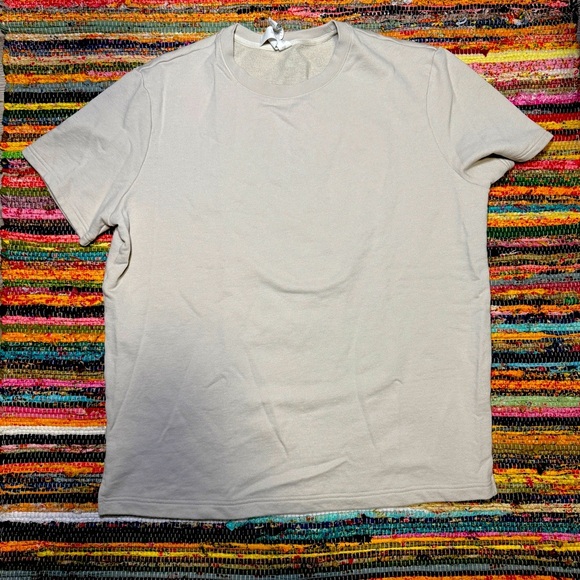 Alo Yoga Cream Crewneck Sweatshirt – Size Large Cozy Athletic Pullover - Picture 1 of 4